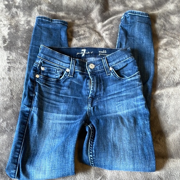 7 for all mankind skinny jean - Picture 4 of 7